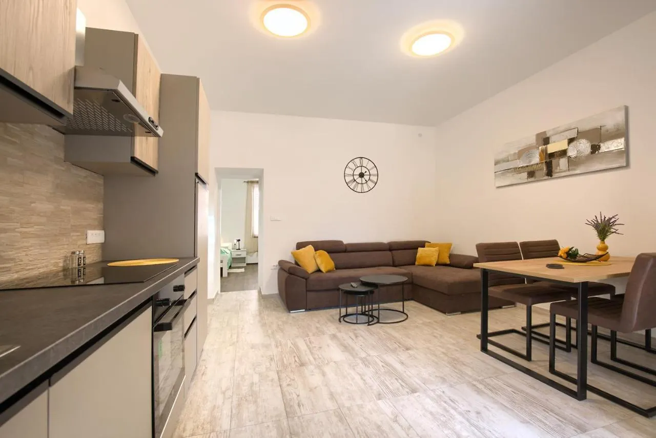 Amphitheater 3+2 Modern Apartment With Terrace, Wifi, Netflix Pula